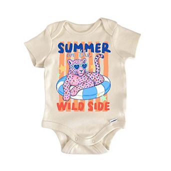 Summer Animal Cheetah Wild Baby Gift Baby Onesie®