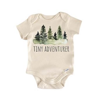 Tiny Adventurer Forrest Newborn Baby Onesie®