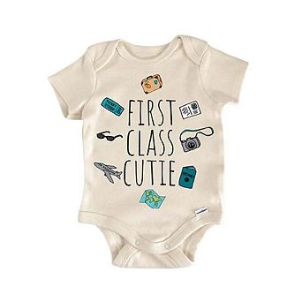 Travel Airplane Adventure Newborn Baby Onesie®