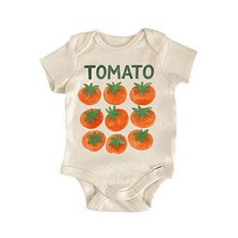 Tomato Fruit Boho Newborn Baby Onesie®