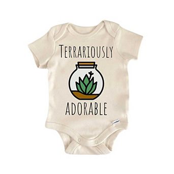 Terrarium Plant Newborn Baby Onesie®