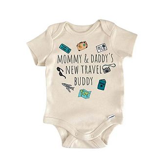 Travel Adventure Airplane Newborn Baby Onesie®