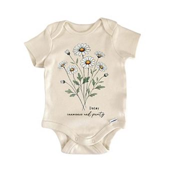 Wildflower Daisy Newborn Baby Onesie®