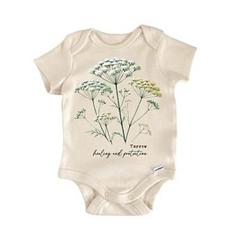 Wildflower Yarrow Newborn Baby Onesie®