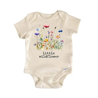 Wildflower Flower Wild Newborn Baby Onesie®
