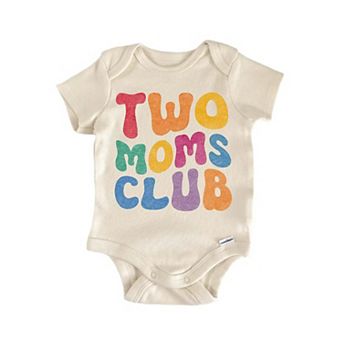 Two Moms Club Newborn Baby Onesie®
