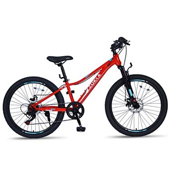 Pnronnc 24" Kids Mountain Bike Boys and Girls Bicycle
