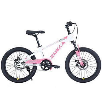 Pnronnc Boys and Girls Mountain Bike 20" MTB Bicycle for City Road, Snow Road