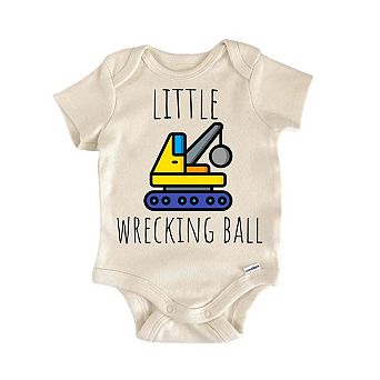 Wrecking Ball Newborn Baby Onesie®