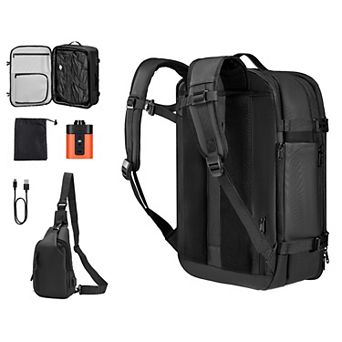 VEVOR Vacuum Travel Backpack, 65L, Expandable Vacuum Seal Compression Travel Backpack with Pump