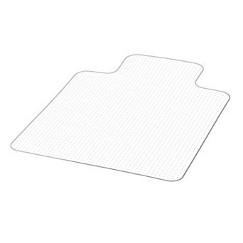 VEVOR Chair Mat with Lip, 36 x 48-inch Office Chair Mat for Low Pile Carpeted Floors, Clear