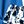 Bright Blue Floral