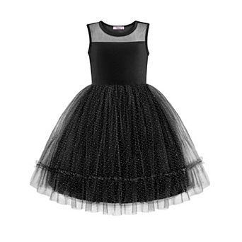 Arshiner Toddler Dresses Sleeveless Cute Easter Beach Tulle