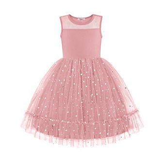 Arshiner Toddler Dresses Sleeveless Cute Easter Beach Tulle
