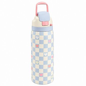 Stainless Steel Insulated Water Bottle Double Wall For Sports Travel