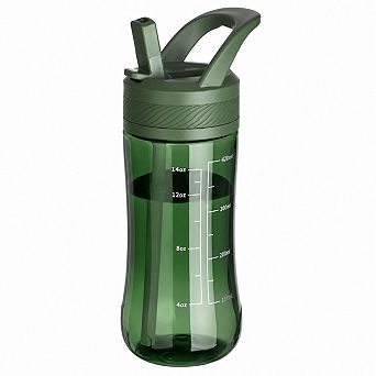 Cat Paw Print Kids Water Bottle Foldable Straw Leak Proof Easy Carry Handle