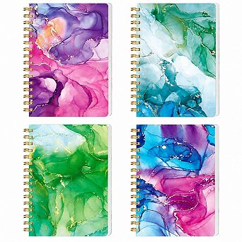 Spiral Pocket Notebooks College Ruled Journal School Office Supplies