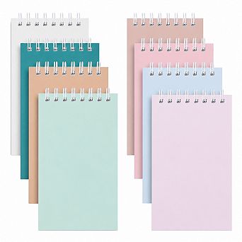 Pocket Spiral Notebooks Lined Pages For Work School Office Supplies