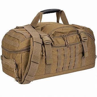 3 in 1 Tactical Duffle Bag Waterproof 600D Nylon Gym Travel Backpack