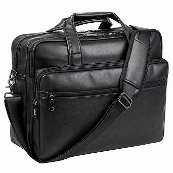 PU Leather Laptop Messenger Briefcase Business Work Satchel Handbag