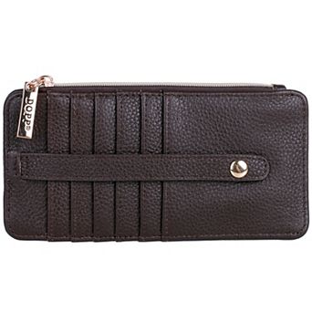 Dopp Leather Thin Card Case with Multiple Card Slots
