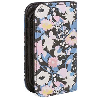 Dopp Snap Card Case with Floral Design