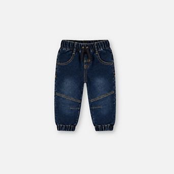 Baby Boy French Terry Denim Jogger Pants