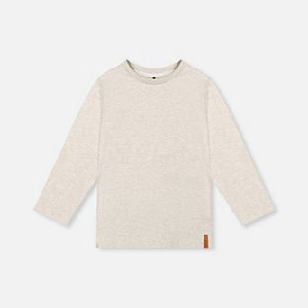 Little Kids Boy Organic Cotton Long Sleeve T-Shirt