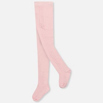 Big Kids Girl Knit Textured Tights