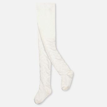 Big Kids Girl Knit Textured Tights