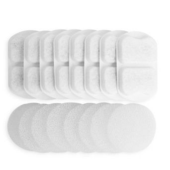 Oneisall 7L Automatic Dog Water Fountain Filter Replacement 8 pc