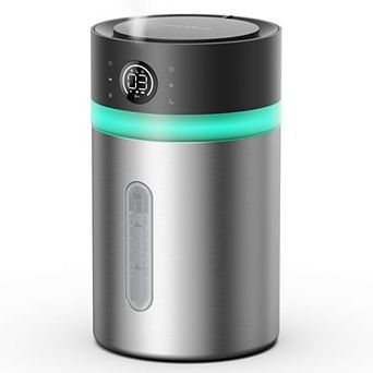 Jack and Rose Stainless Steel Cool Mist Humidifier 3.8L Aromatherapy Diffuser with Timer Night Light