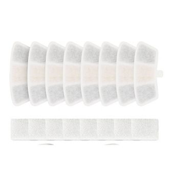 Oneisall 3.5L Cordless Automatic Cat Water Fountain Filter Replacement 8 pc