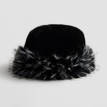 Women's Busbee Style Faux Fur Cloche Hat