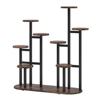 Tribesigns Multi-Tiered Plant Stand, 11 Potted Plant Shelf Flower Stands