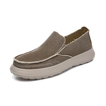 Men's Vintage Canvas Slip-On Shoes