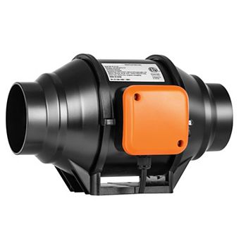 YIORTWO 4 Inch Variable Speed Inline Duct Fan HVAC Exhaust Blower With Speed Controller