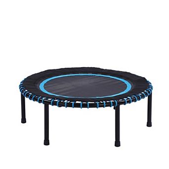 KWPZQEB 40" Fitness Trampoline with Durable Bungees for Cardio, Balance & Family Exercise