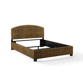 Crosley Furniture Edgewater Curved Bed Frame