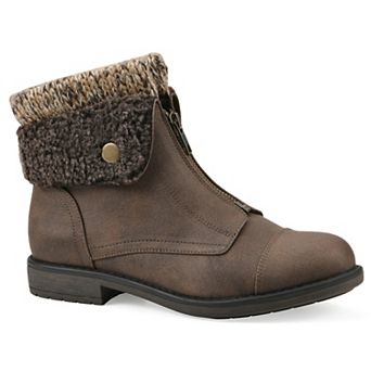 Cliffs by White Mountain Duette 2 Women's Ankle Booties with Zip Closure