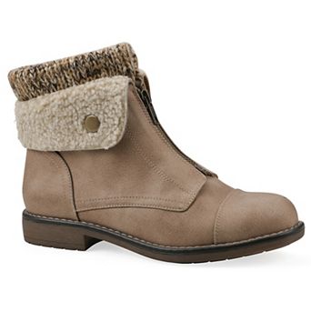 Cliffs by White Mountain Duette 2 Women's Ankle Booties with Zip Closure