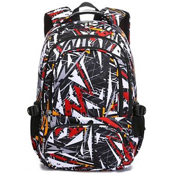 Triangle Geometric School Backpack
