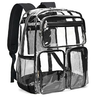 Heavy Duty Transparent Bookbag College Work Festival