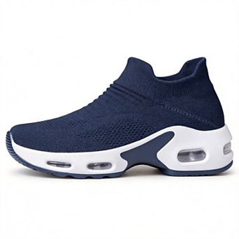 Women Slip-on Walking Shoes Mesh Athletic Sneakers Work