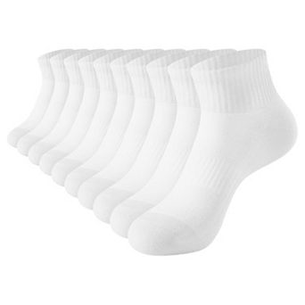 10 Pairs Women's Ankle Socks Breathable Mesh Athletic Running Casual