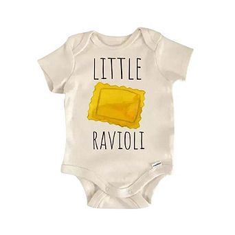Italian Italy Pasta Newborn Baby Body Suit Onesie®