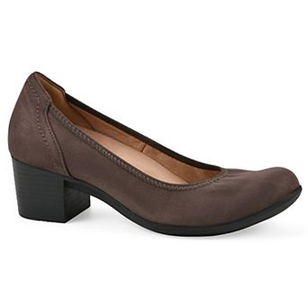 Cliffs by White Mountain Tripton Women's Block Heel Pump