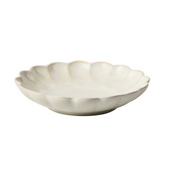 Bloomhouse Yuelu Bloom 4 pc 9 in Scallop Embossed Dinner Bowl Set
