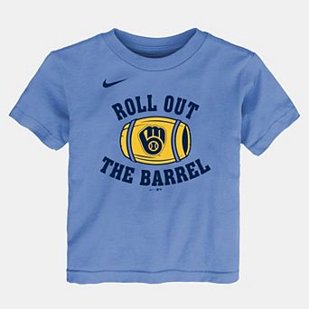 Toddler Nike Blue Milwaukee Brewers Hometown Local Collection T-Shirt
