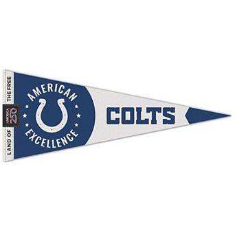 "WinCraft Indianapolis Colts 12"" x 30"" America 250 Premium Pennant"